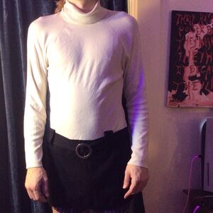 Black and white dress